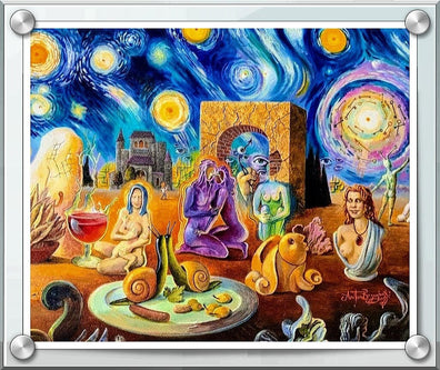 "Dream of the Common Man" Fine Art Print - Constantino Artwork inspired by the artistry of Anton Brzezinski
